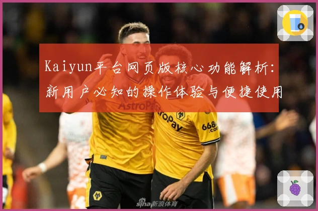 Kaiyun平台网页版核心功能解析：新用户必知的操作体验与便捷使用技巧